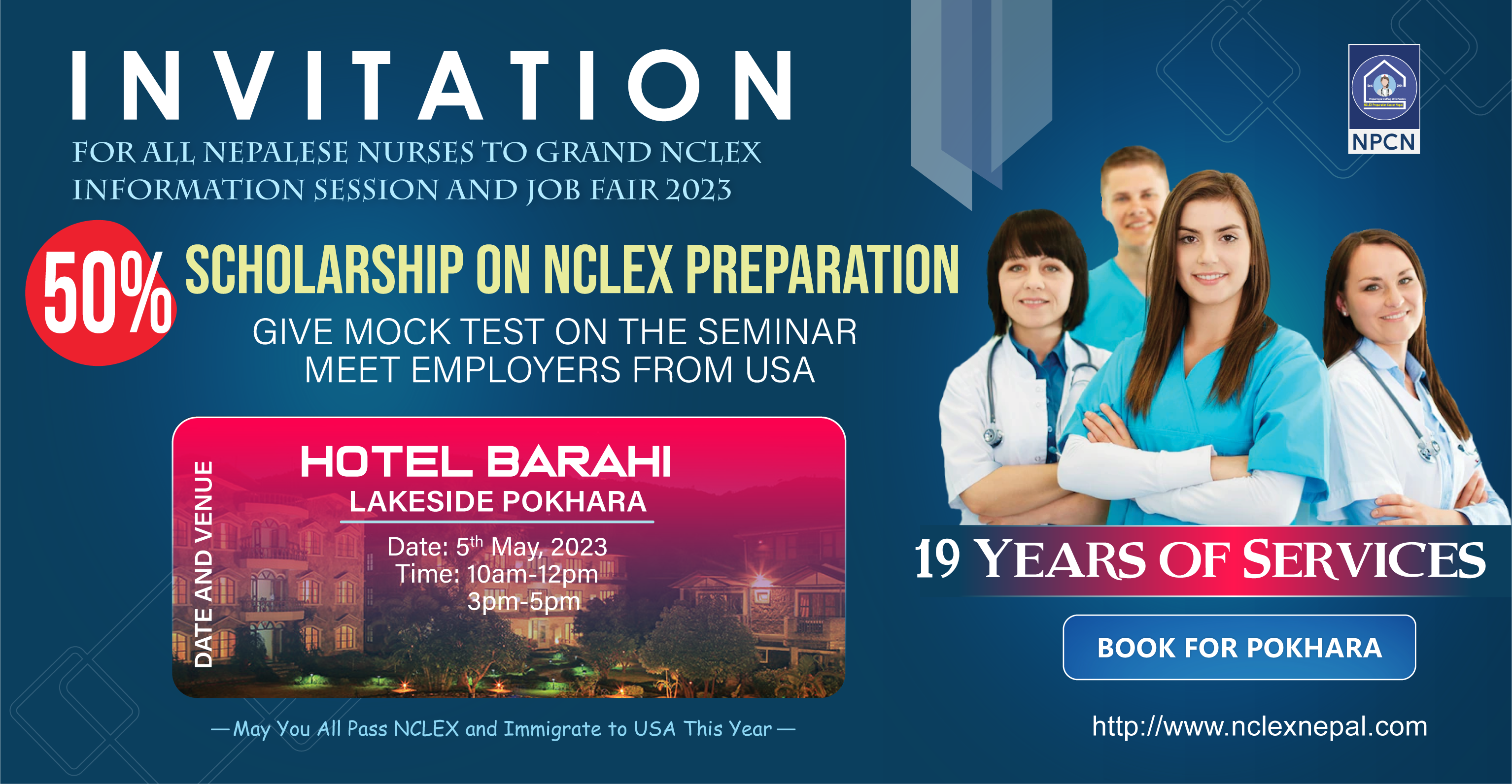 NCLEX Events Grand NCLEX Information Session And Job Fair 2023 NPCN