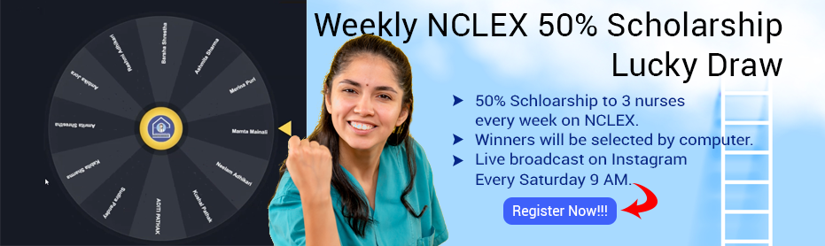 NCLEX Weekly 50% Scholarship Contest